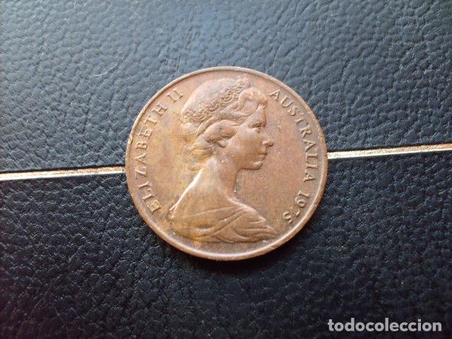 Monedas antiguas de Ocean&iacute;a: AUSTRALIA 2 CENTS 1975