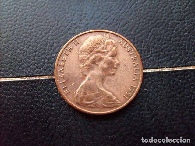 Monedas antiguas de Ocean&iacute;a: AUSTRALIA 2 CENTS 1981