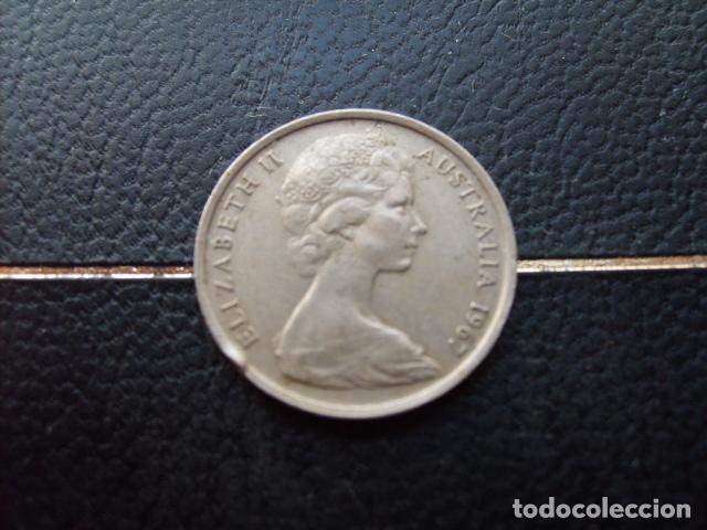 Monedas antiguas de Ocean&iacute;a: AUSTRALIA 5 CENTS 1967