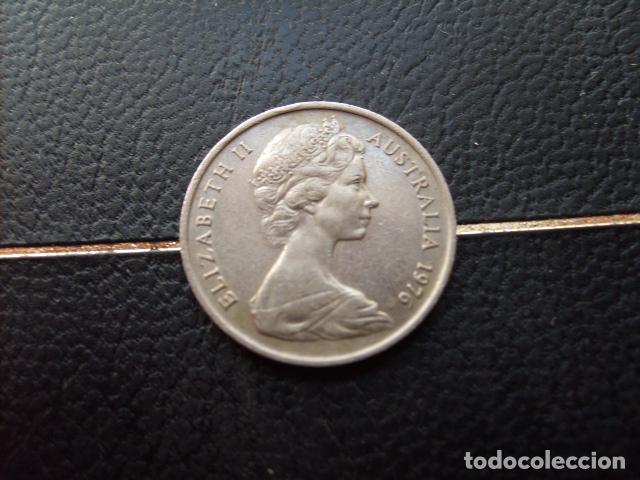 Monedas antiguas de Ocean&iacute;a: AUSTRALIA 5 CENTS 1976