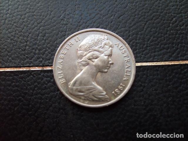 Monedas antiguas de Ocean&iacute;a: AUSTRALIA 5 CENTS 1981