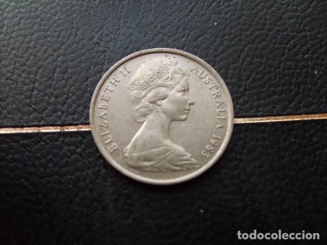 Monedas antiguas de Ocean&iacute;a: AUSTRALIA 5 CENTS 1983