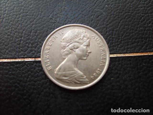 Monedas antiguas de Ocean&iacute;a: AUSTRALIA 5 CENTS 1984