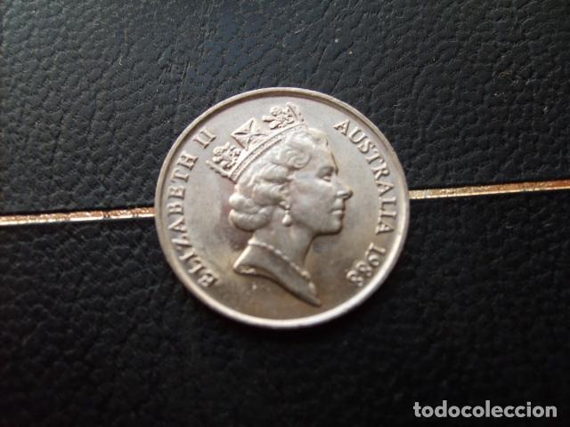 Monedas antiguas de Ocean&iacute;a: AUSTRALIA 5 CENTS 1988
