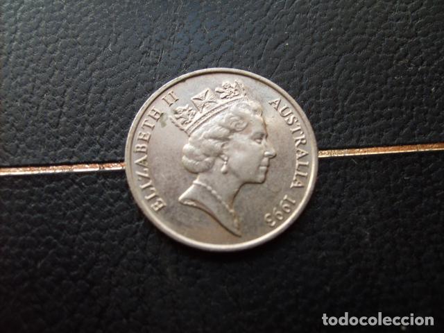 Monedas antiguas de Ocean&iacute;a: AUSTRALIA 5 CENTS 1993