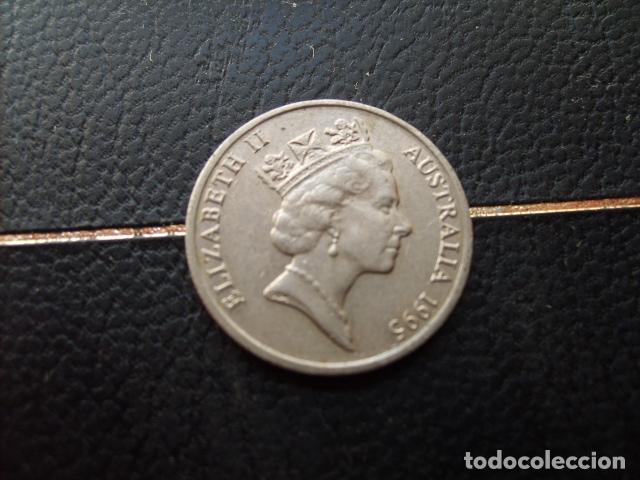 Monedas antiguas de Ocean&iacute;a: AUSTRALIA 5 CENTS 1995