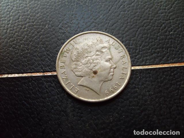 Monedas antiguas de Ocean&iacute;a: AUSTRALIA 5 CENTS 1999