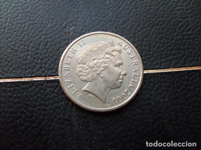 Monedas antiguas de Ocean&iacute;a: AUSTRALIA 5 CENTS 2001