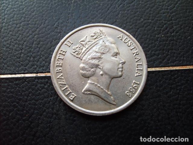 Monedas antiguas de Ocean&iacute;a: AUSTRALIA 10 CENTS 1988