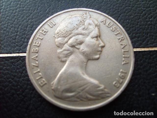 Monedas antiguas de Ocean&iacute;a: AUSTRALIA 20 CENTS 1973