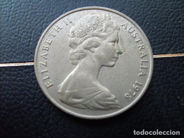 Monedas antiguas de Ocean&iacute;a: AUSTRALIA 20 CENTS 1978