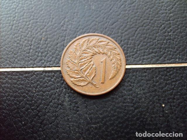 Monedas antiguas de Ocean&iacute;a: NUEVA ZELANDA 1 CENT 1980