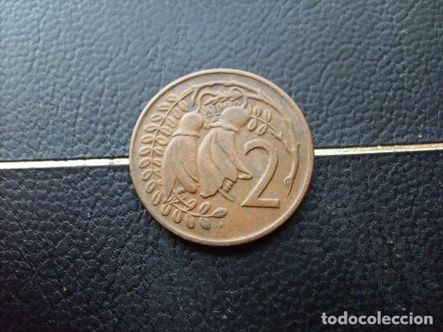 Monedas antiguas de Ocean&iacute;a: NUEVA ZELANDA 2 CENTS 1974