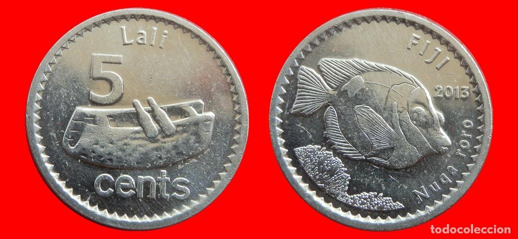 Monedas antiguas de Ocean&iacute;a: 5 CENTAVOS 2013 ISLAS FIJI FIYI-153150