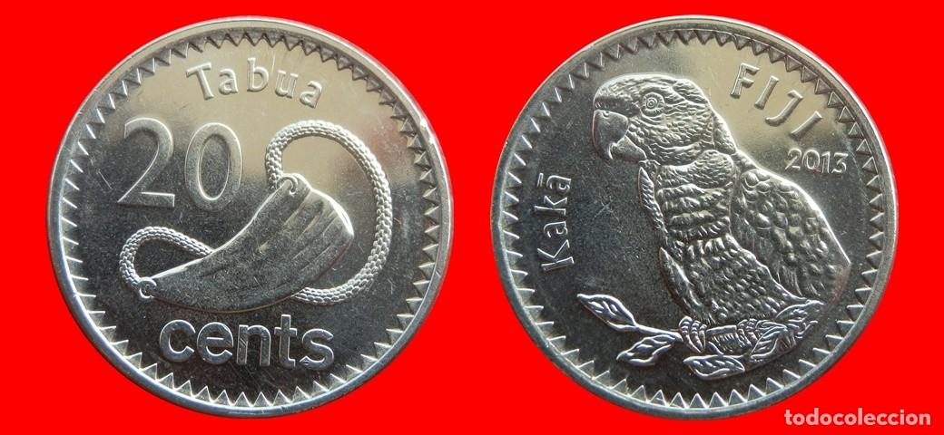 Monedas antiguas de Ocean&iacute;a: 20 CENTAVOS 2013 ISLAS FIJI FIYI-153155