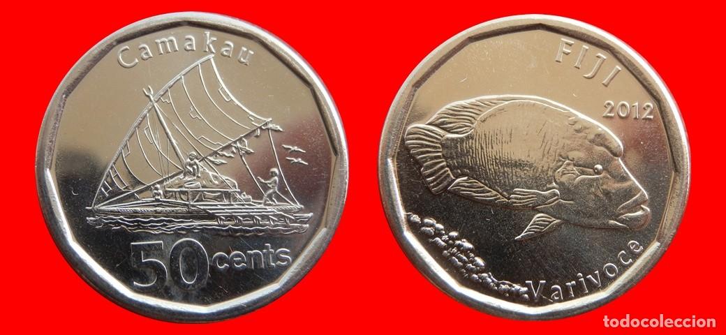 Monedas antiguas de Ocean&iacute;a: 50 CENTAVOS 2012 ISLAS FIJI FIYI-153158