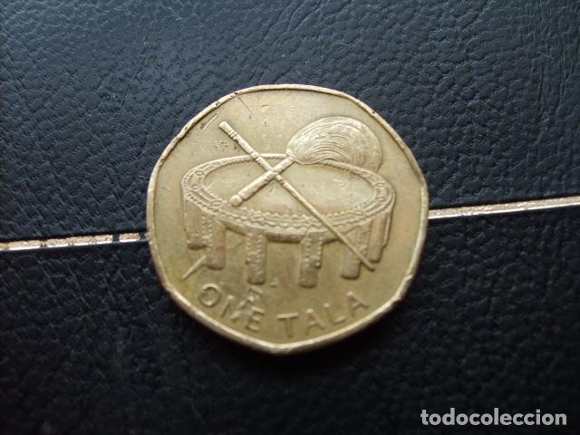 Monedas antiguas de Ocean&iacute;a: * SAMOA 1 TALA 1996 * - Foto 2