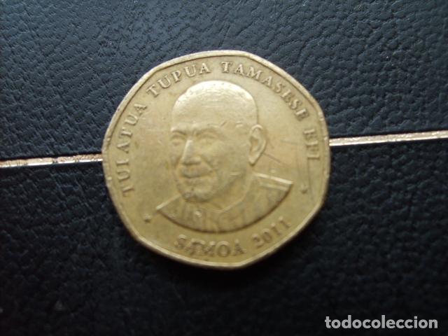Monedas antiguas de Ocean&iacute;a: * SAMOA 1 TALA 1996 *