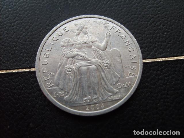 Monedas antiguas de Ocean&iacute;a: POLINESIA FRANCESA 2 FRANCOS 2004