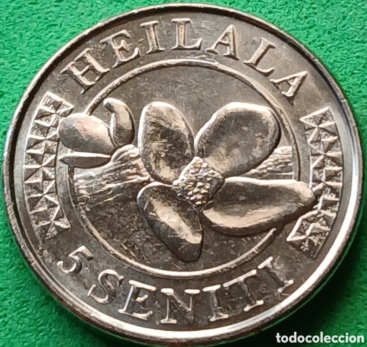 Monedas antiguas de Ocean&iacute;a: Tonga 5 seniti 2015 km#226