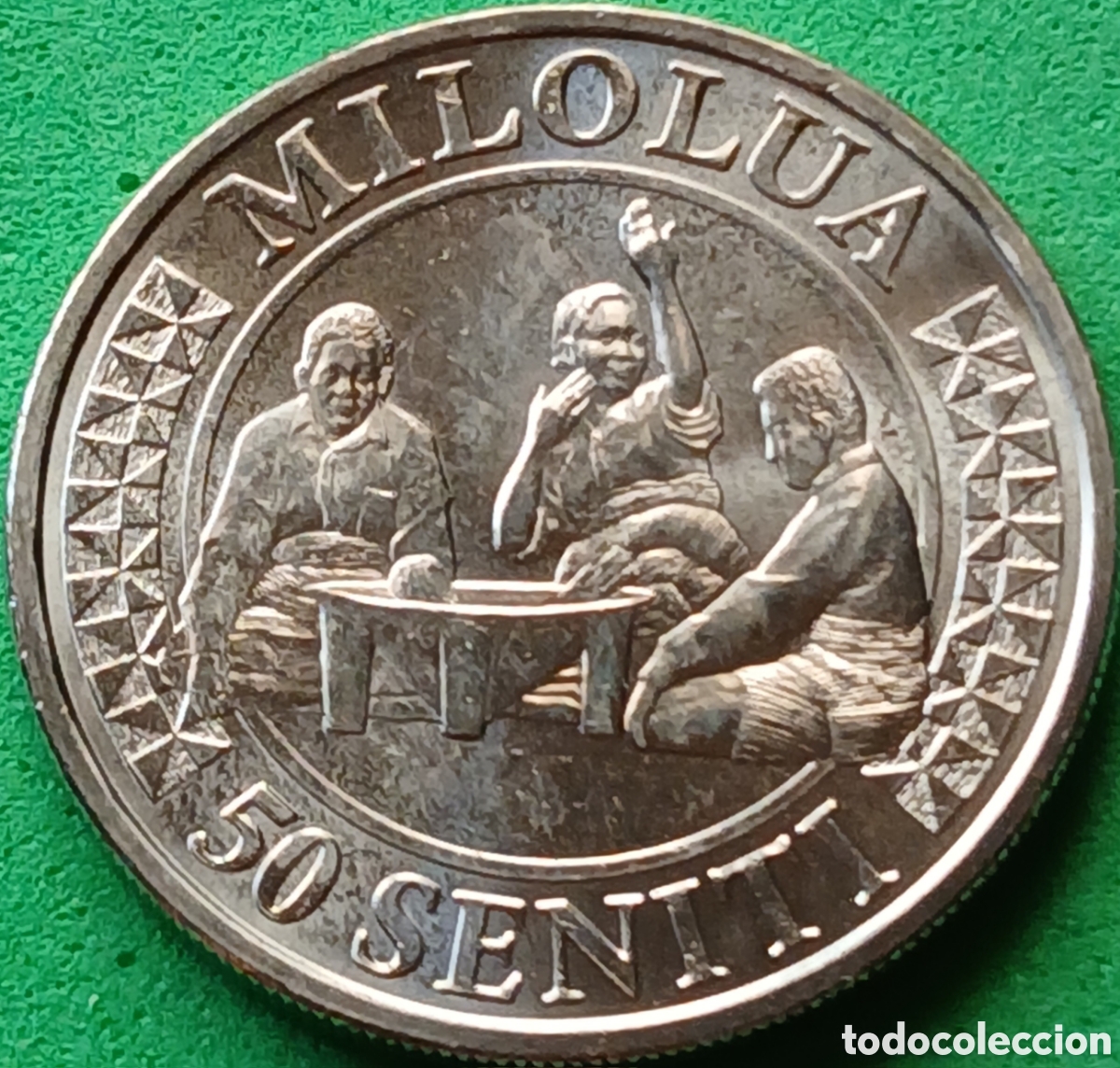 Monedas antiguas de Ocean&iacute;a: Tonga 50 seniti 2015 km#229