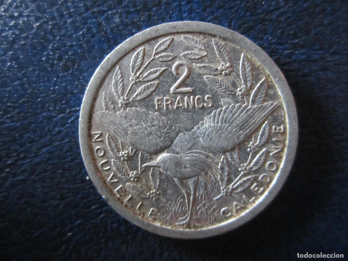 Monedas antiguas de Ocean&iacute;a: Nueva Caledonia 2 Francos 1987