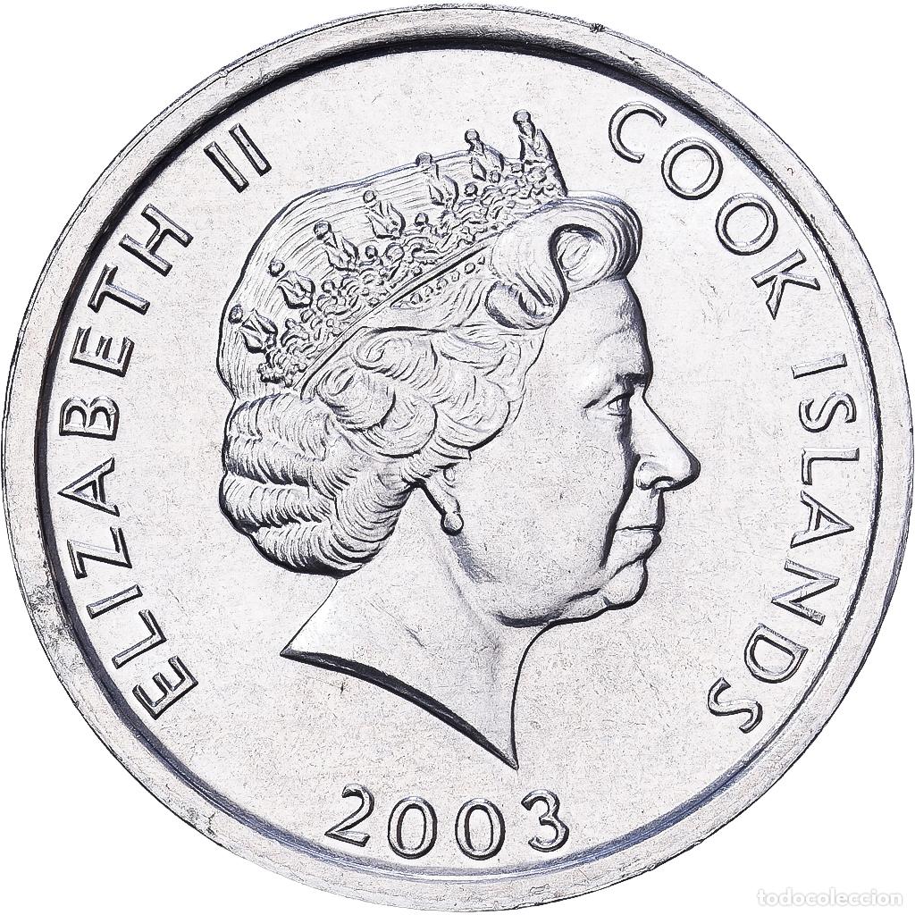 Monedas antiguas de Ocean&iacute;a: [#1224399] Islas Cook, Elizabeth II, Cent, 2003, Aluminio, SC, KM:423