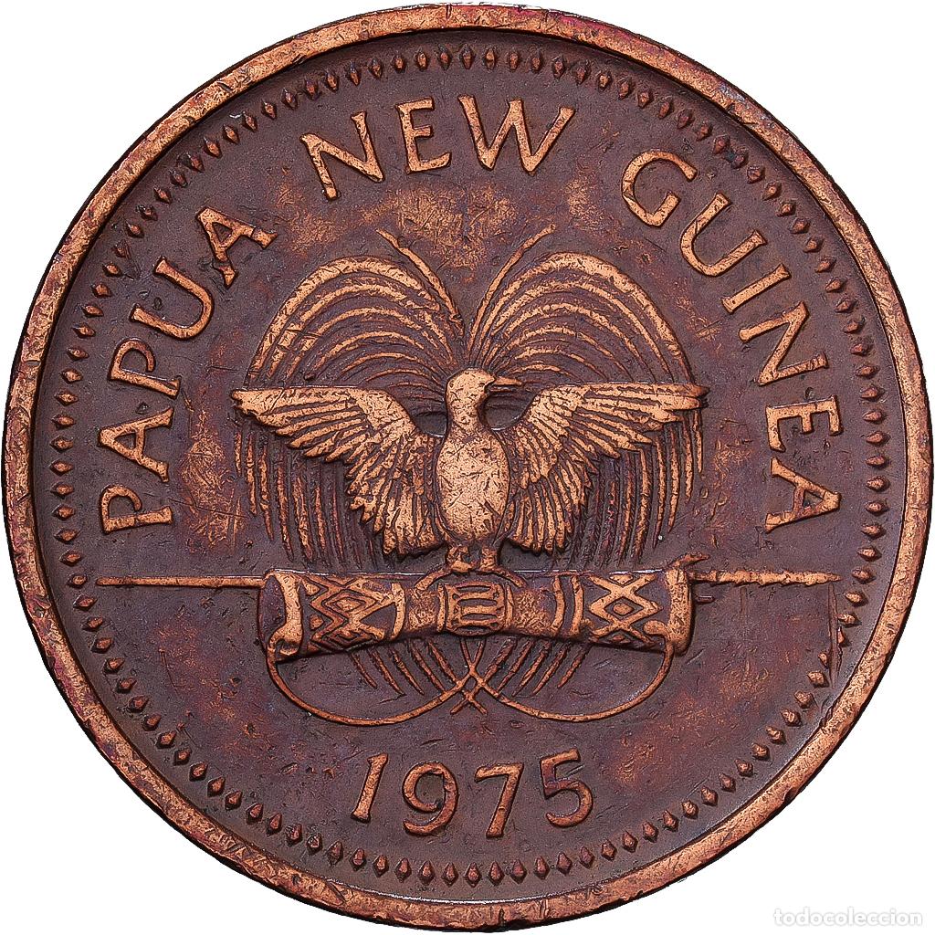Monedas antiguas de Ocean&iacute;a: [#1224437] Pap&uacute;a-Nueva Guinea, 2 Toea, 1975, Bronce, MBC, KM:2