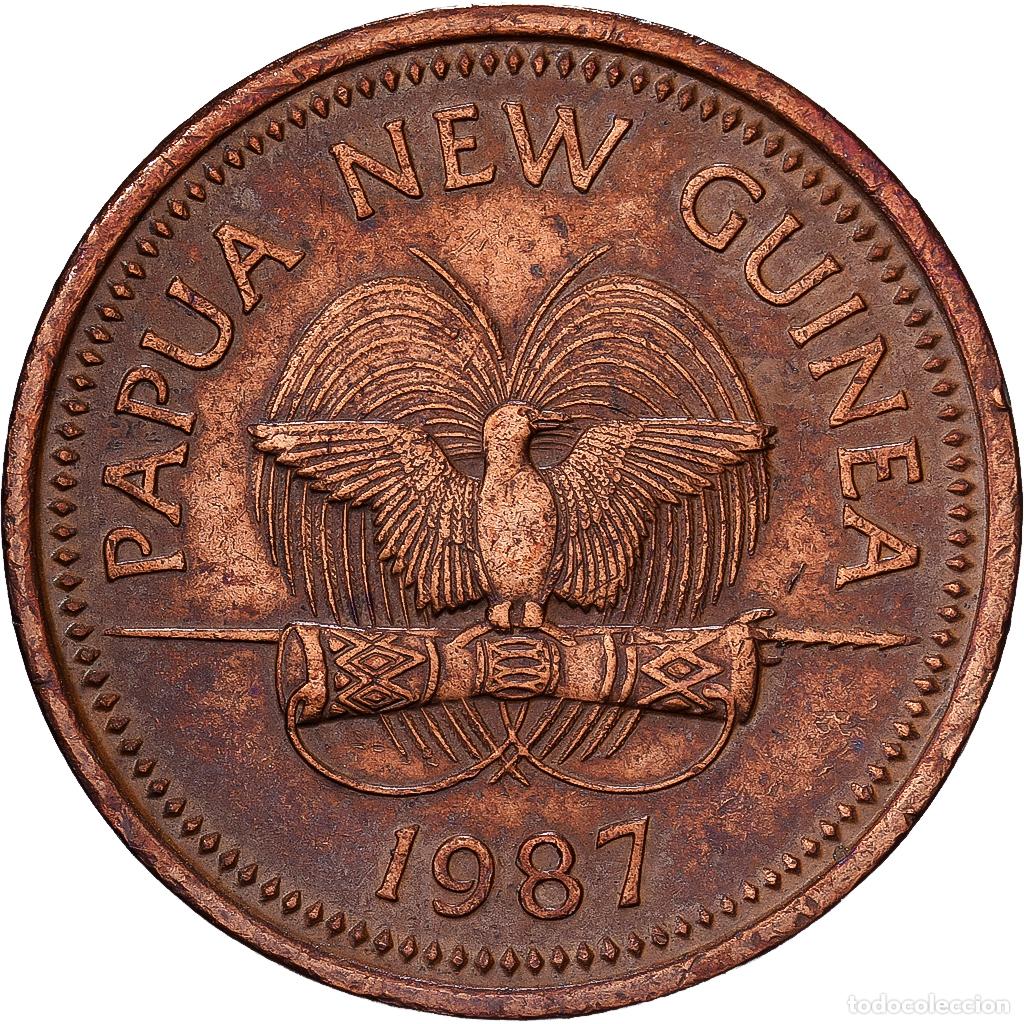 Monedas antiguas de Ocean&iacute;a: [#1224438] Pap&uacute;a-Nueva Guinea, Toea, 1987, Bronce, MBC, KM:1