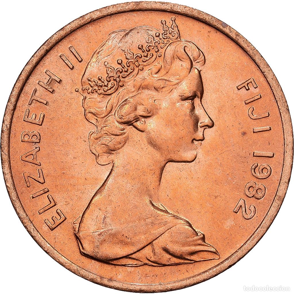 Monedas antiguas de Ocean&iacute;a: [#1224515] Fiji, Elizabeth II, Cent, 1982, Bronce, SC, KM:39