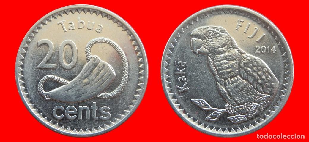 Monedas antiguas de Ocean&iacute;a: 20 CENTAVOS 2014 ISLAS FIJI FIYI-153404
