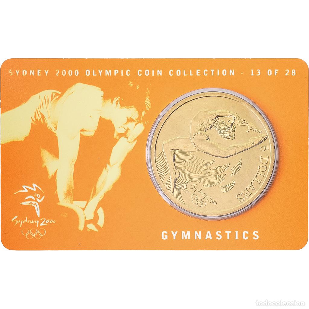 Monedas antiguas de Ocean&iacute;a: [#1546004] Australia, Elizabeth II, 5 Dollars, XXVII Olympics, Sydney - Gymnastics 13/28