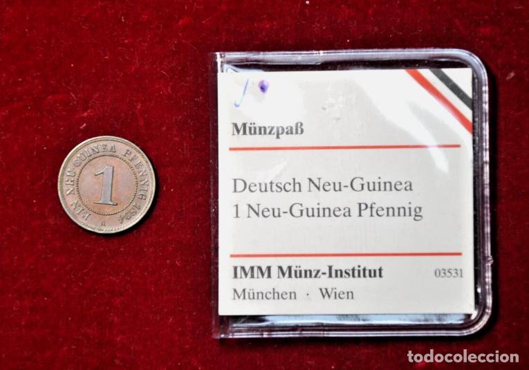 Monedas antiguas de Ocean&iacute;a: NUEVA GUINEA ALEMANA 1 PFENNIG 1894