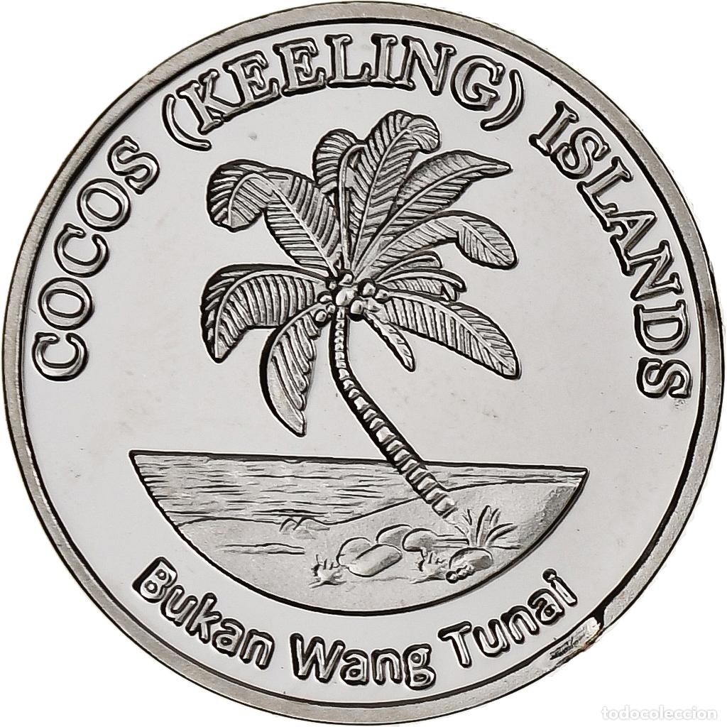 Monedas antiguas de Ocean&iacute;a: [#1306949] COCOS (KEELING) ISLANDS, Rupee, Snake, 2023, Cobre - n&iacute;quel, SC