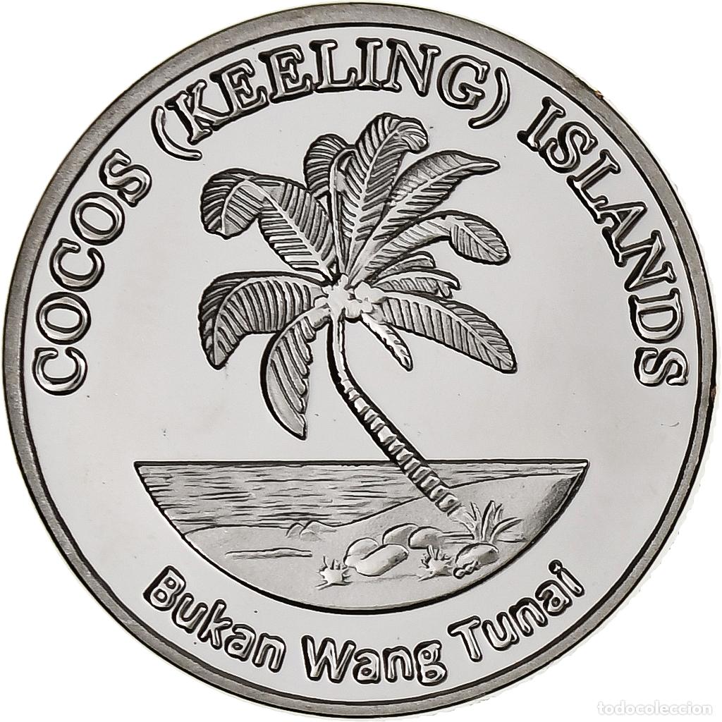 Monedas antiguas de Ocean&iacute;a: [#1306945] COCOS (KEELING) ISLANDS, 2 Rupees, Lionfish, 2023, Cobre - n&iacute;quel, SC