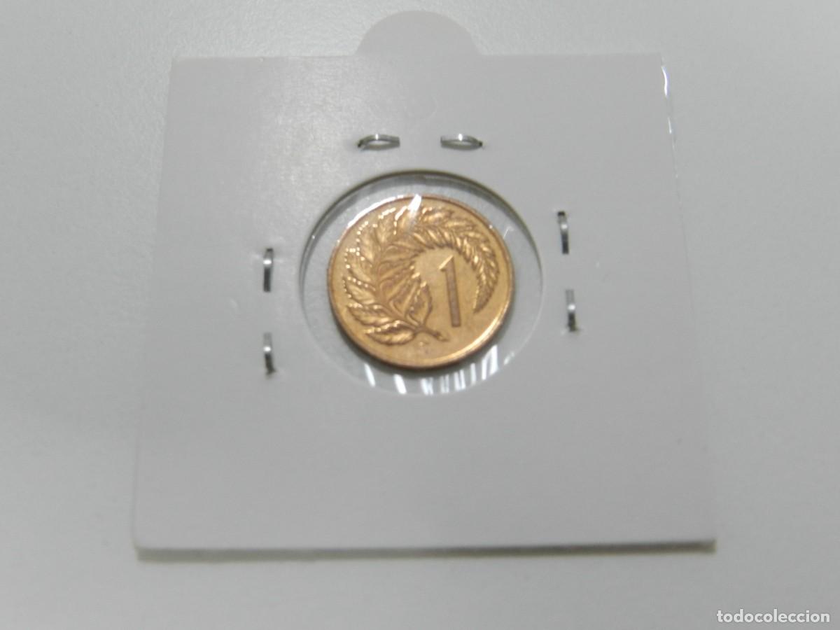 Monedas antiguas de Ocean&iacute;a: 1 moneda de Nueva Zelanda - Foto 2