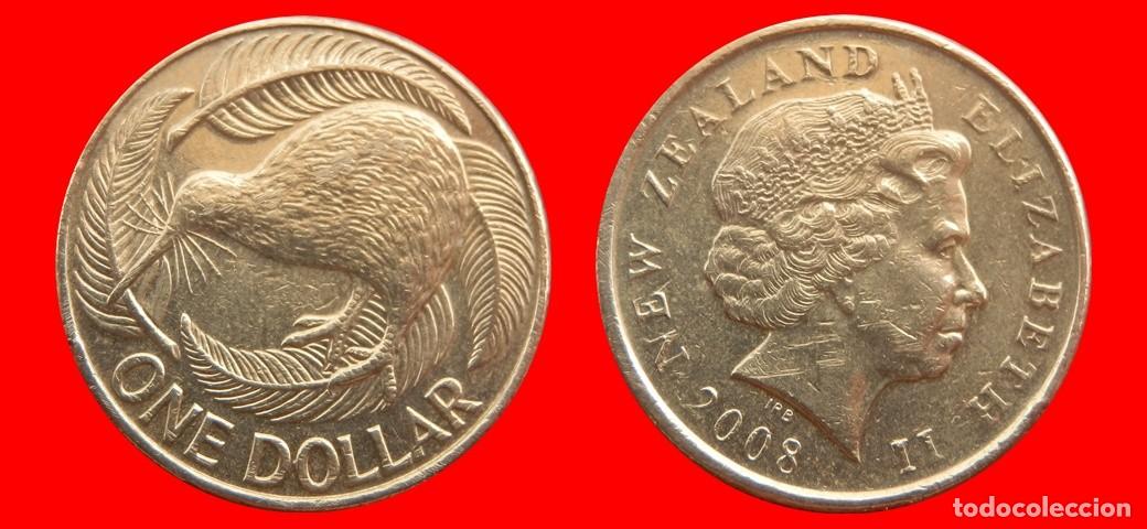 Monedas antiguas de Ocean&iacute;a: 1 DOLAR 2008 NUEVA ZELANDA-153552
