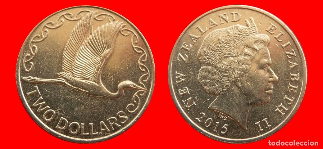 Monedas antiguas de Ocean&iacute;a: 2 DOLARES 2015 NUEVA ZELANDA-153553