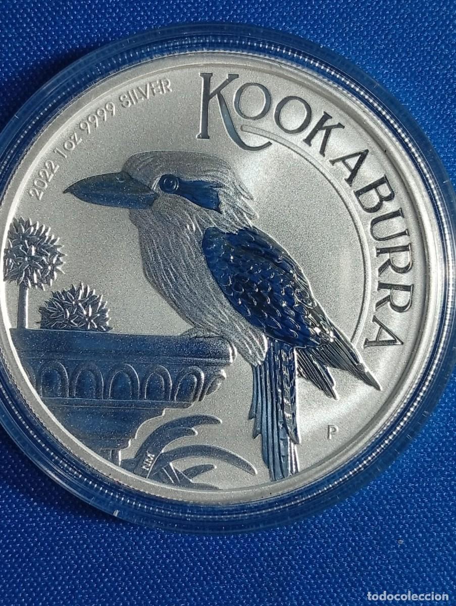 Monedas antiguas de Ocean&iacute;a: Onza de plata 9999 Koocaburra de Australia a&ntilde;o 2022