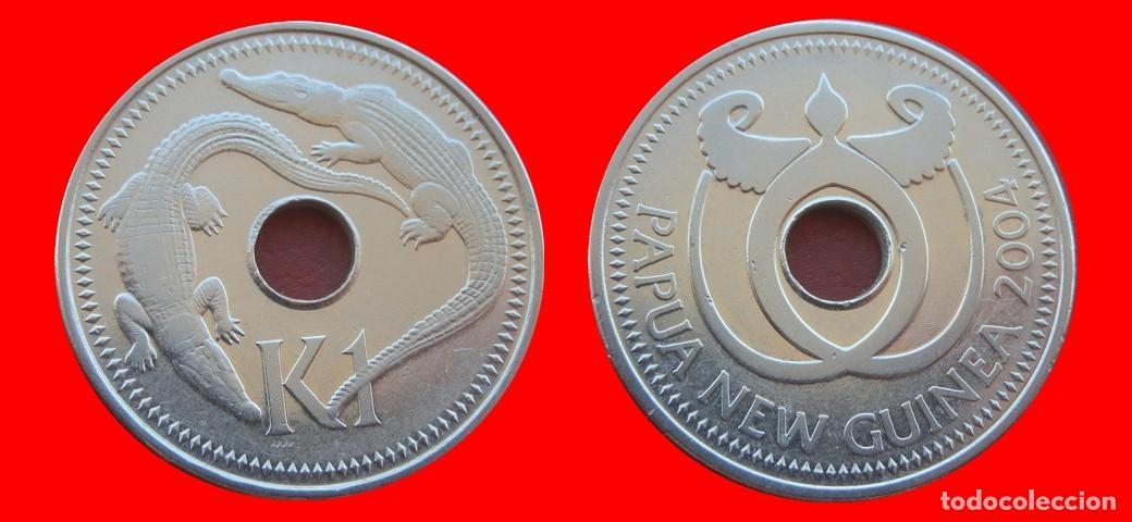 Monedas antiguas de Ocean&iacute;a: 1 KINA 2004 PAPUA NUEVA GUINEA-153578