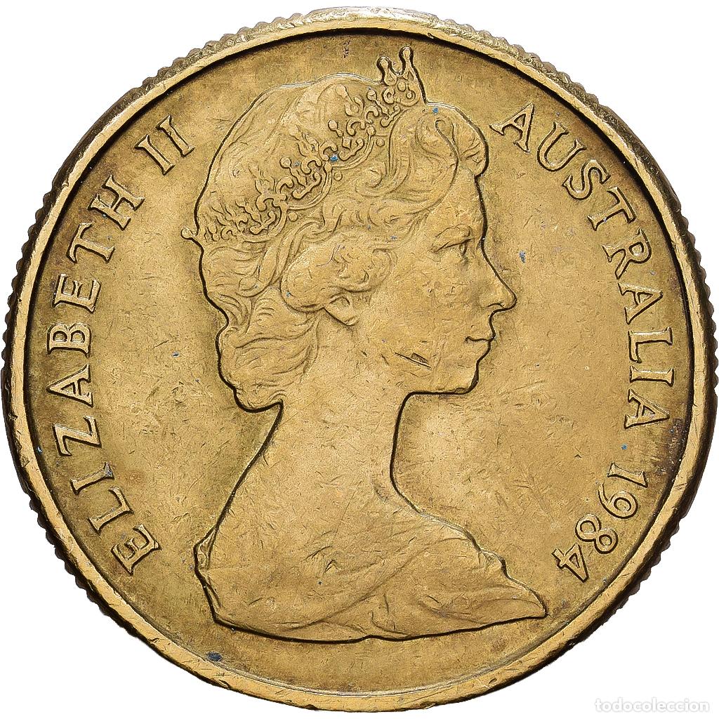 Monedas antiguas de Ocean&iacute;a: [#1224766] Australia, Elizabeth II, Dollar, 1984, Royal Australian Mint, Aluminio - bronce