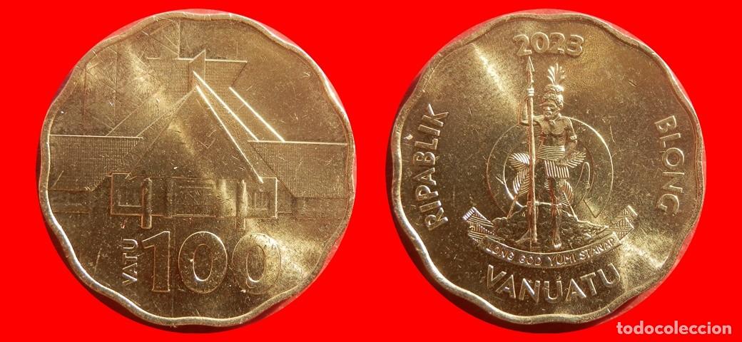 Monedas antiguas de Ocean&iacute;a: 100 VATU 2023 SIN CIRCULAR VANUATU-9063SC