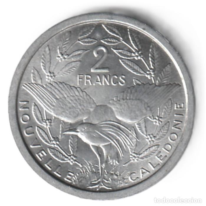 Monedas antiguas de Ocean&iacute;a: Nueva Caledonia 2 francos 1949 KM# 3