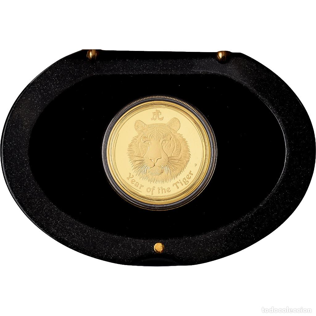 Monedas antiguas de Ocean&iacute;a: [#1117962] Australia, Elizabeth II, 100 Dollars, 1 Oz, Lunar, 2010, Perth, Oro, FDC