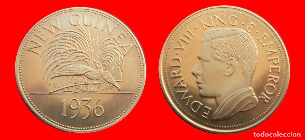 Monedas antiguas de Ocean&iacute;a: 1 CORONA 1936 PRUEBA SIN CIRCULAR NUEVA GUINEA-9371SC