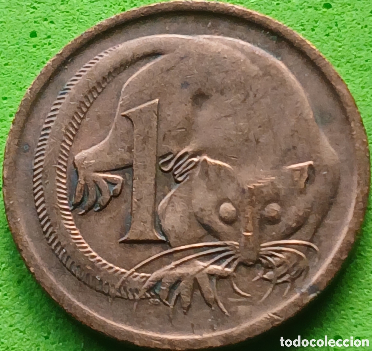 Monedas antiguas de Ocean&iacute;a: Australia 1 cent 1976 km#62