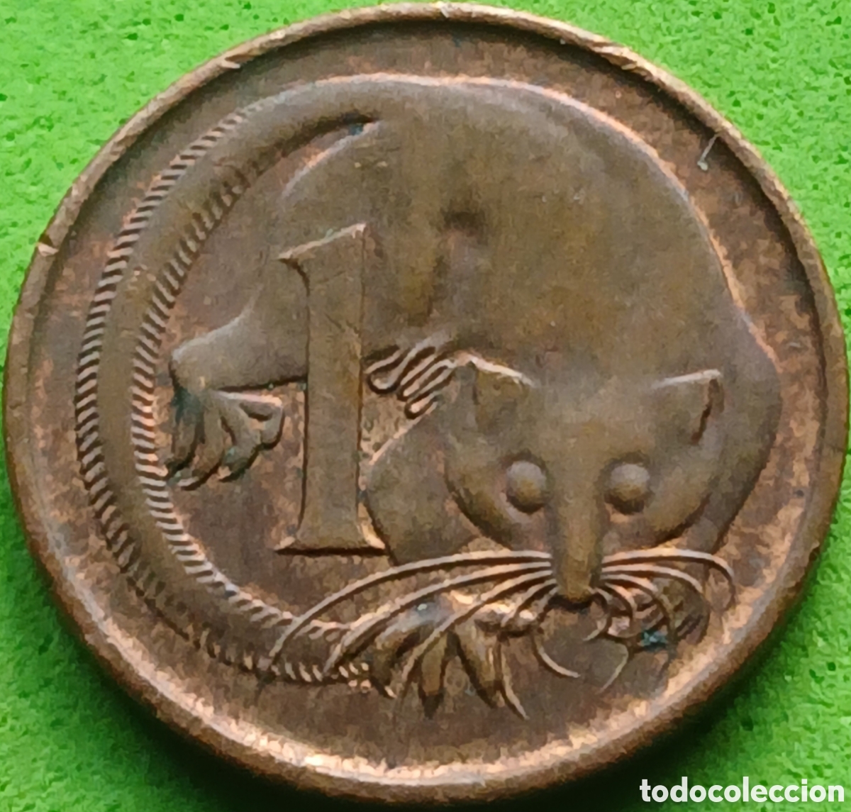 Monedas antiguas de Ocean&iacute;a: Australia 1 cent 1987 km#78