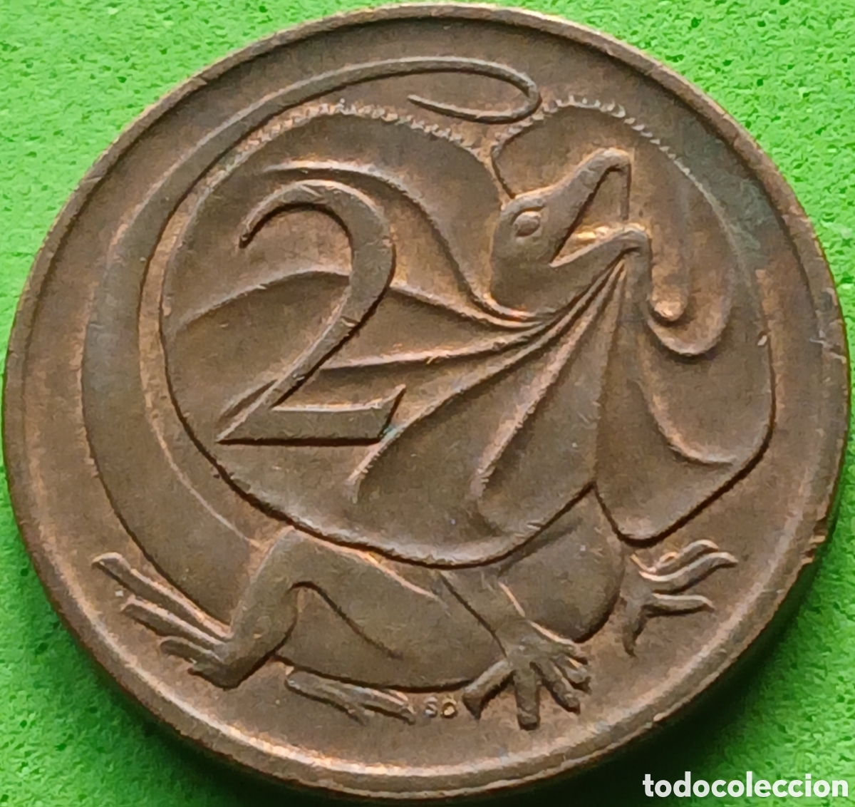 Monedas antiguas de Ocean&iacute;a: Australia 2 cents 1981 km#63