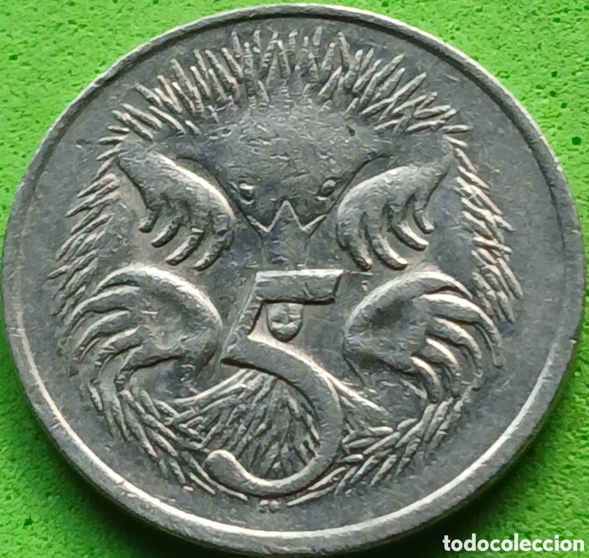 Monedas antiguas de Ocean&iacute;a: Australia 5 cents 1976 km#64