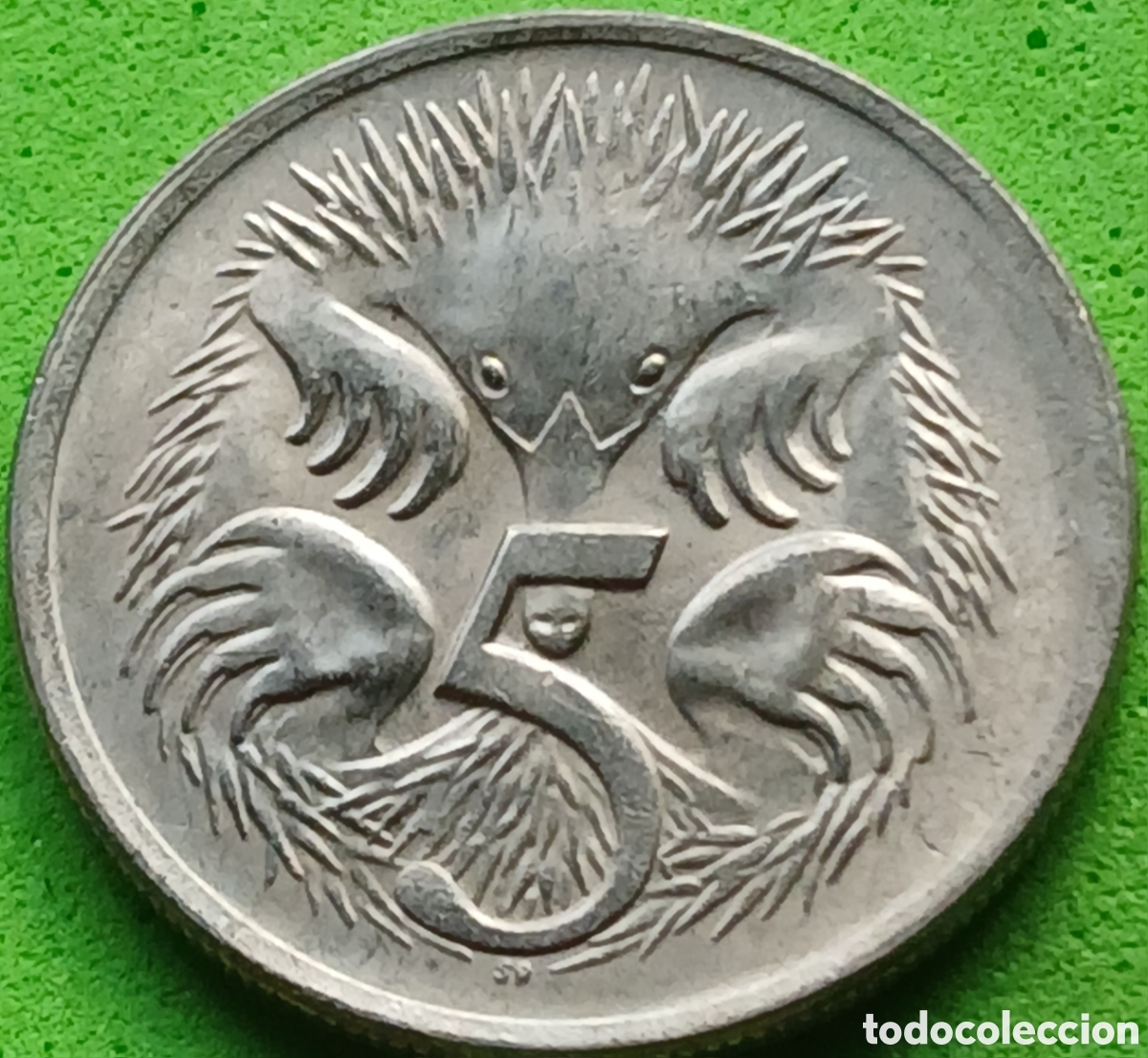 Monedas antiguas de Ocean&iacute;a: Australia 5 cents 1980 km#64